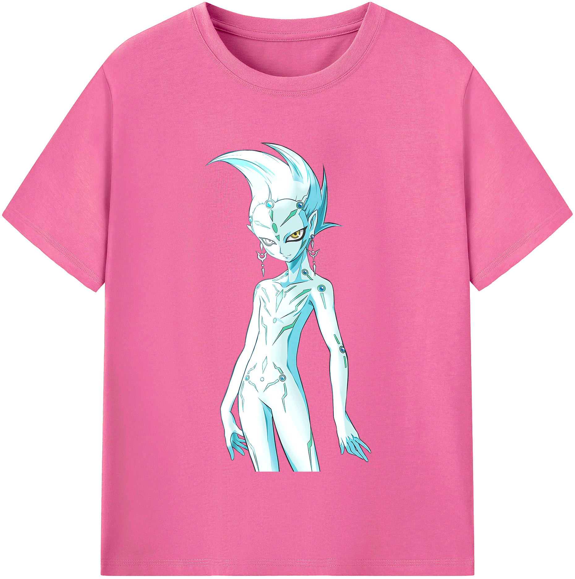 （画像用） 遊☆戯☆王 Yu-Gi-Oh! レディースカジュアルプリントTシャツ（綿100％）